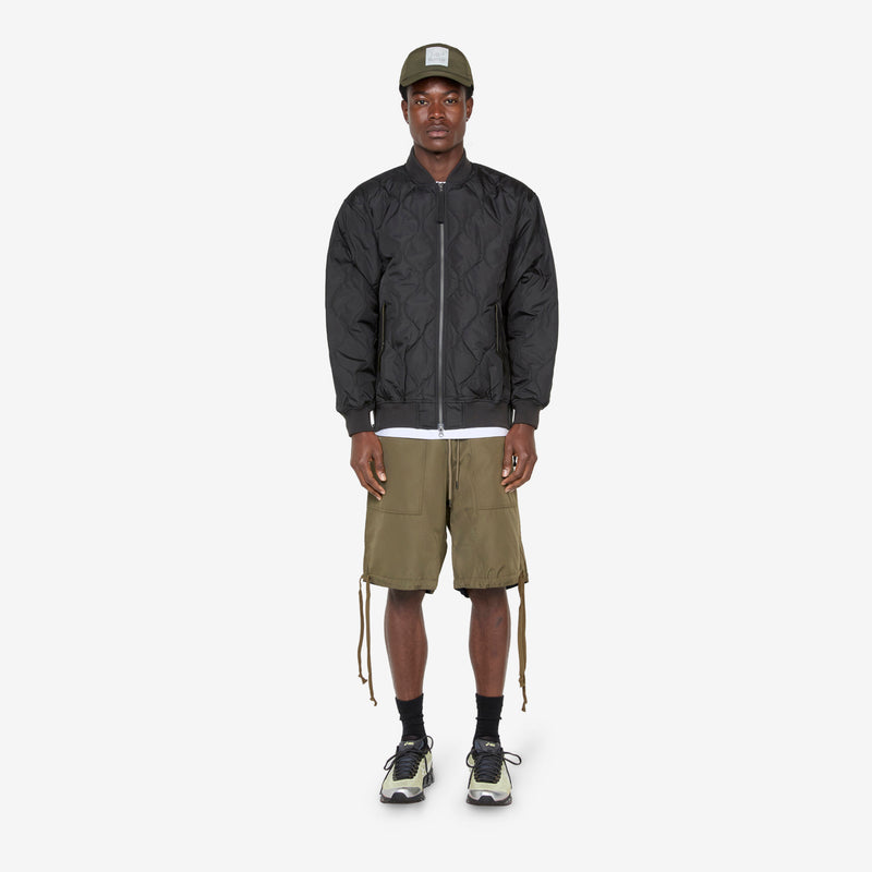 Military MA-1 Type Down Jacket Black Jackets