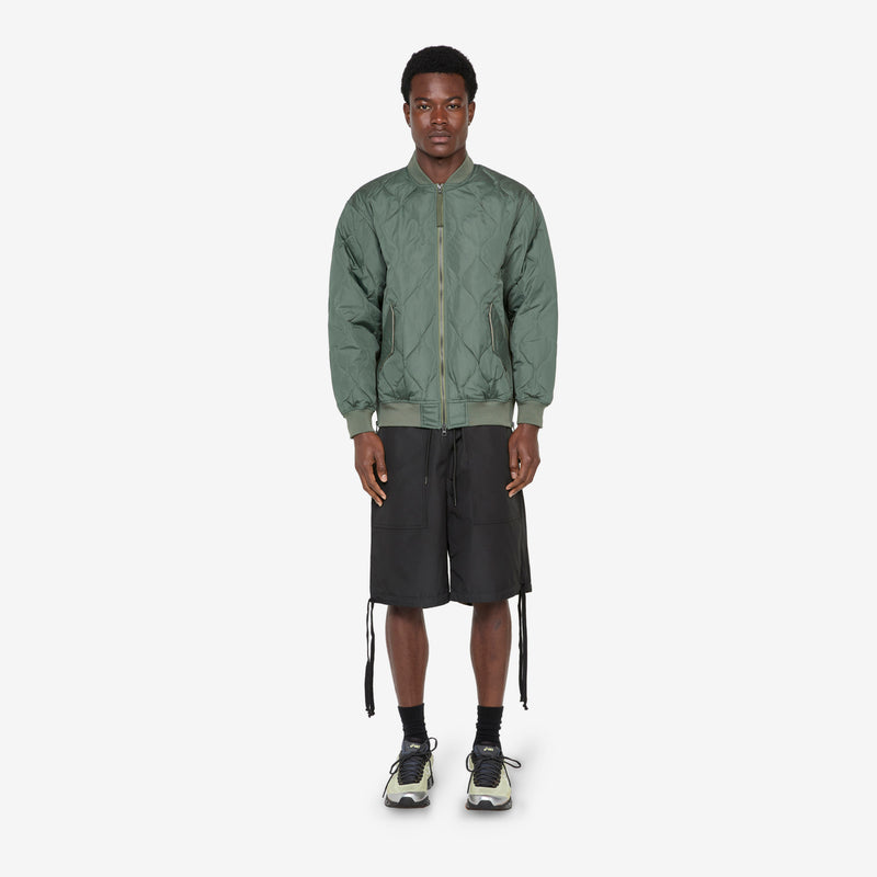 Military Non-Down Reversible Shorts Black Shorts