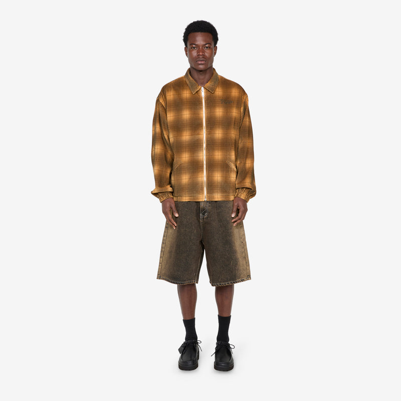Jive Cord Jacket Mustard Plaid Jackets
