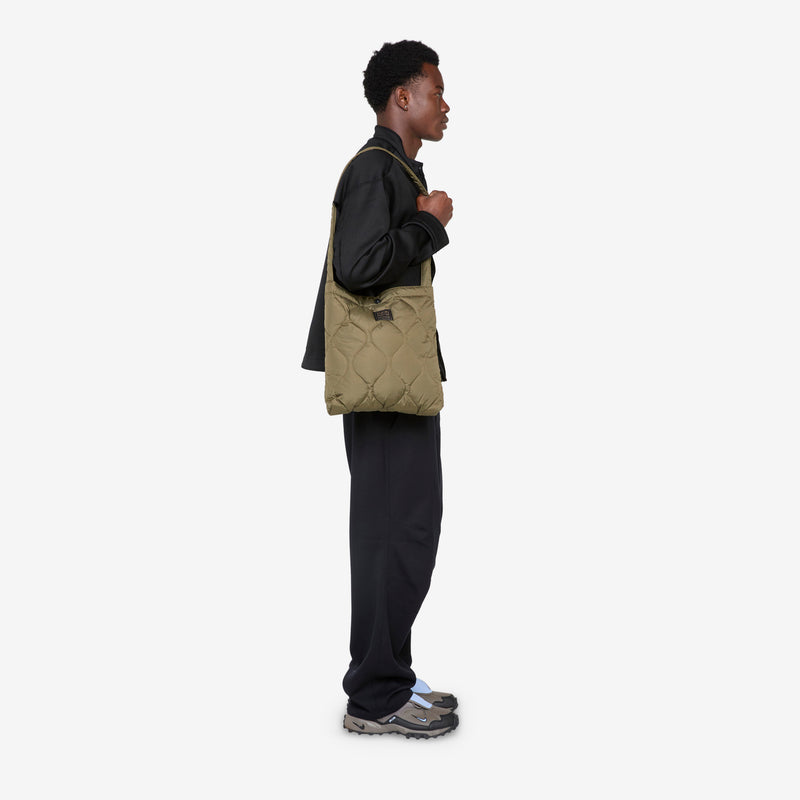 Military Cross Body Down Bag Medium Dark Olive Bags
