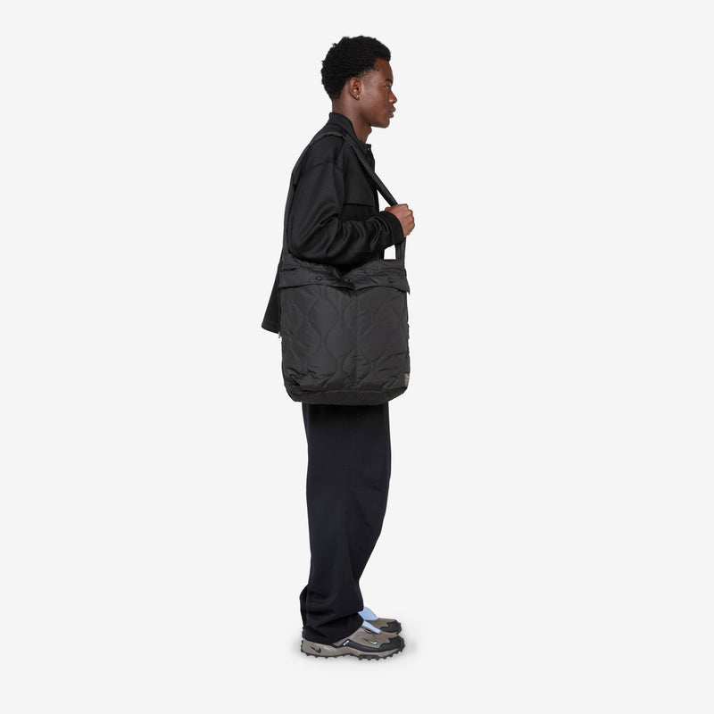 Military Helmet Shoulder Down Bag Black Bags
