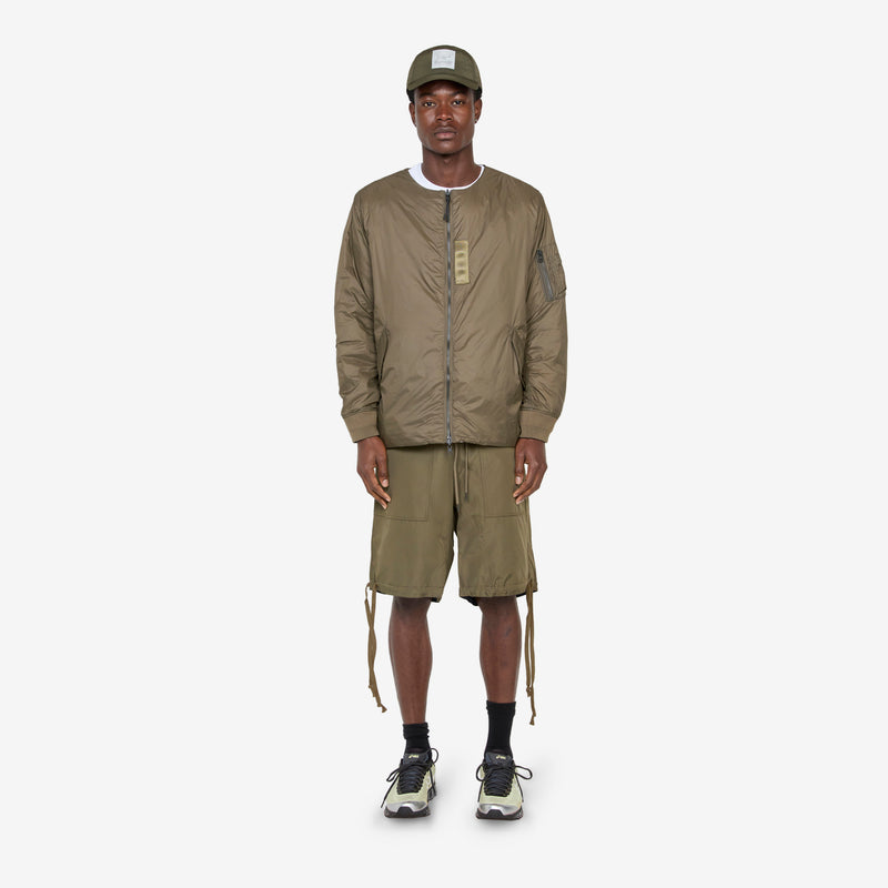 Reversible MA-1 Type Inner Down Jacket Dark Olive | Black Jackets