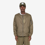 Reversible MA-1 Type Inner Down Jacket Dark Olive | Black