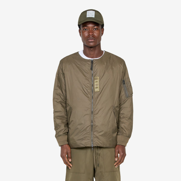 Reversible MA-1 Type Inner Down Jacket Dark Olive | Black Jackets