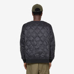 Reversible MA-1 Type Inner Down Jacket Dark Olive | Black