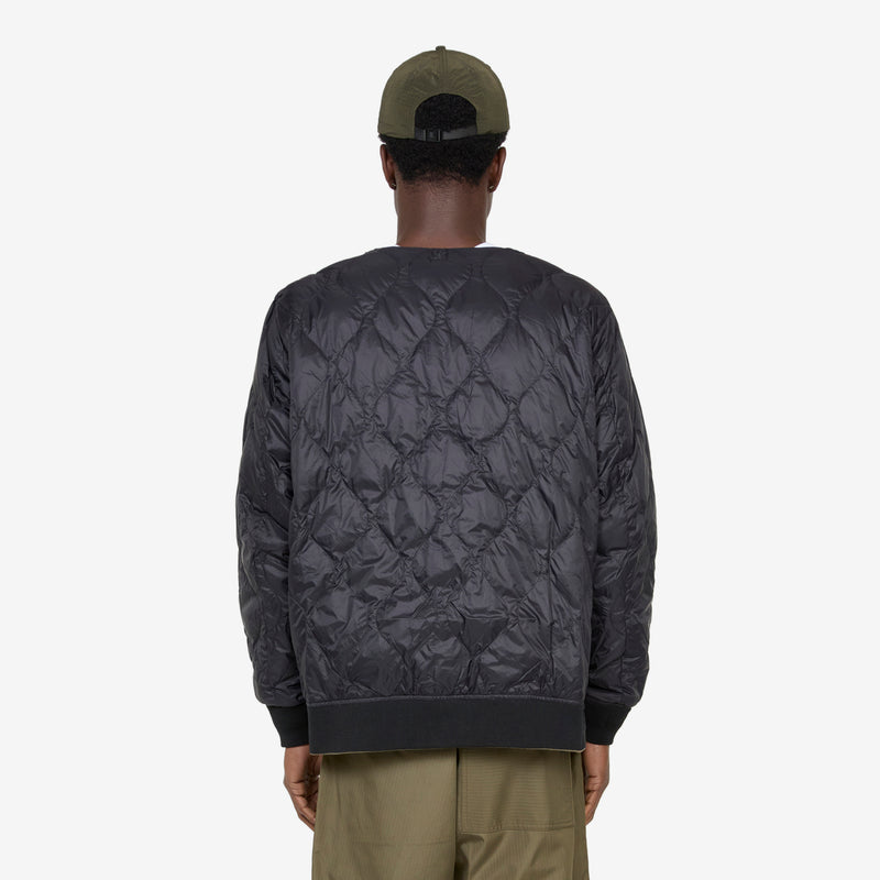 Reversible MA-1 Type Inner Down Jacket Dark Olive | Black Jackets