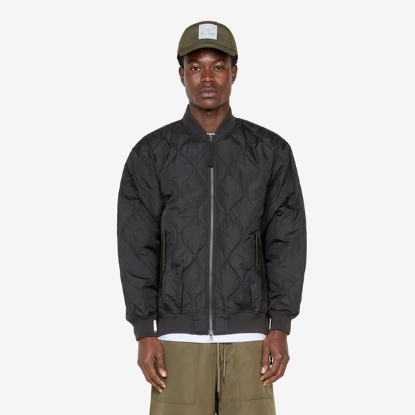 Military MA-1 Type Down Jacket Black Jackets