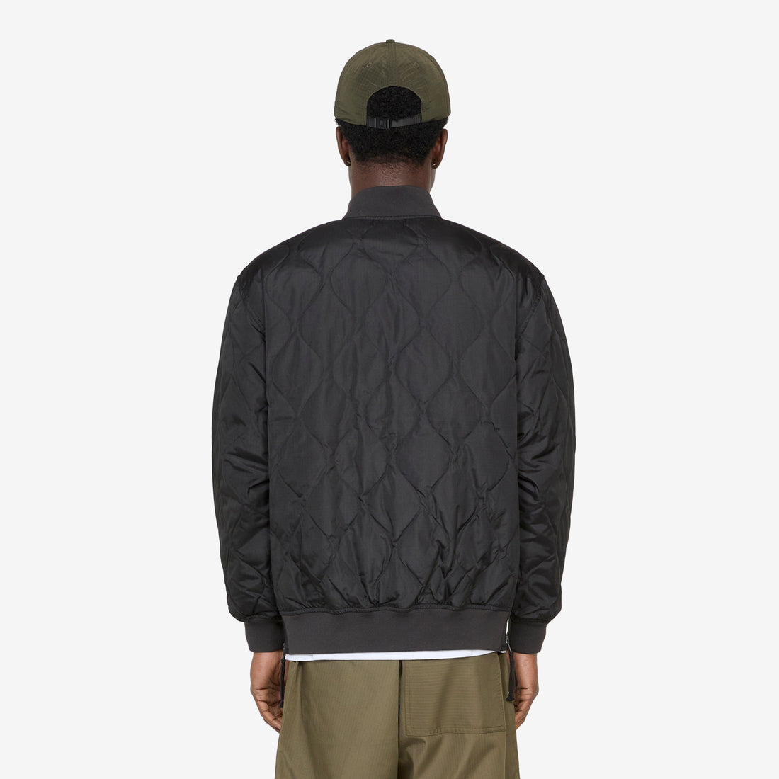 Military MA-1 Type Down Jacket Black Jackets