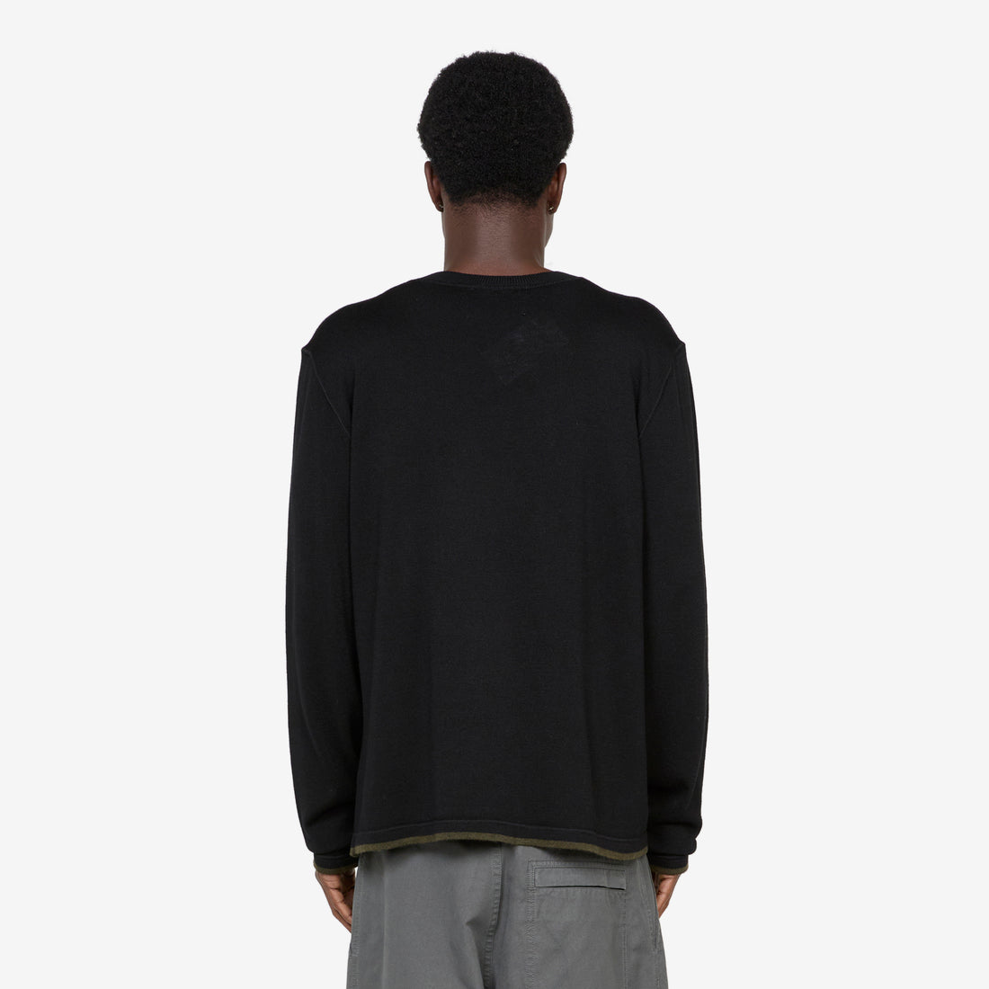 Tipped Thermal Black Jumpers