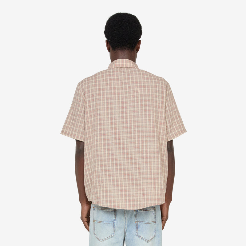 Witness Short Sleeve Shirt Taupe Shirts