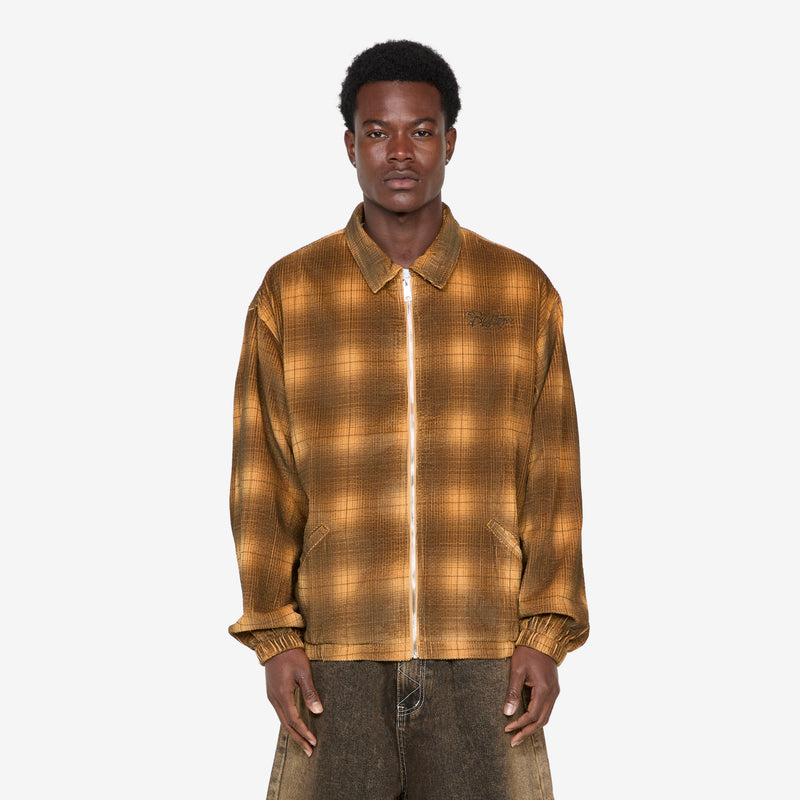 Jive Cord Jacket Mustard Plaid Jackets