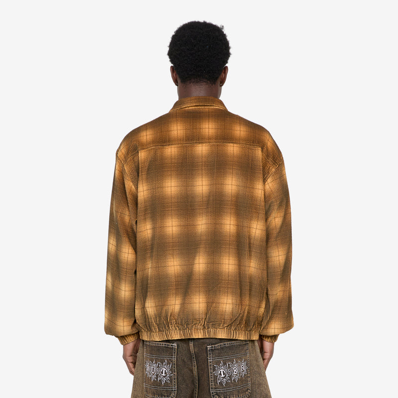 Jive Cord Jacket Mustard Plaid Jackets
