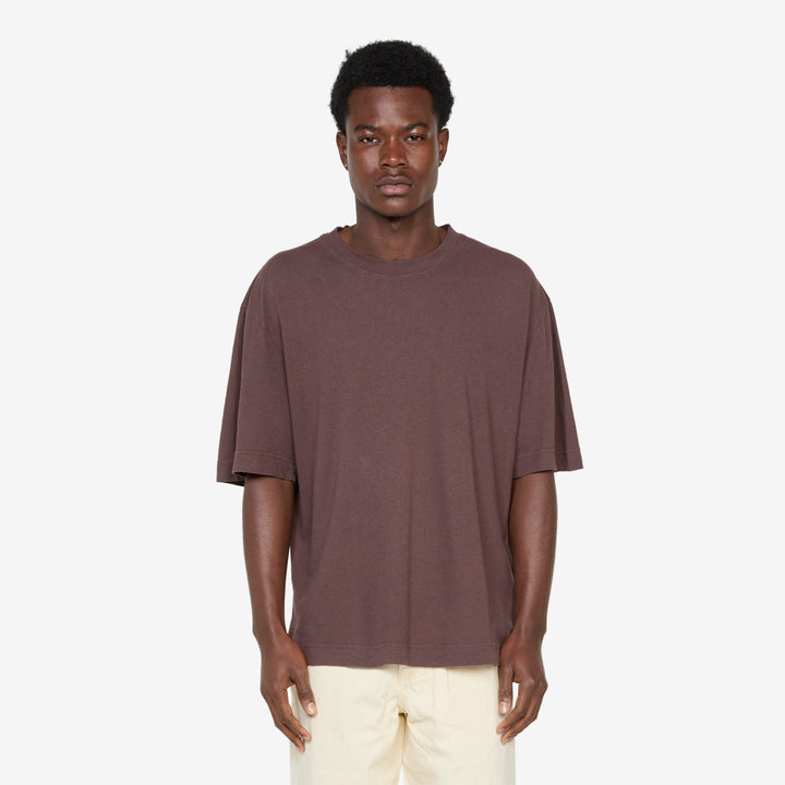 Simple T-Shirt Grape Front