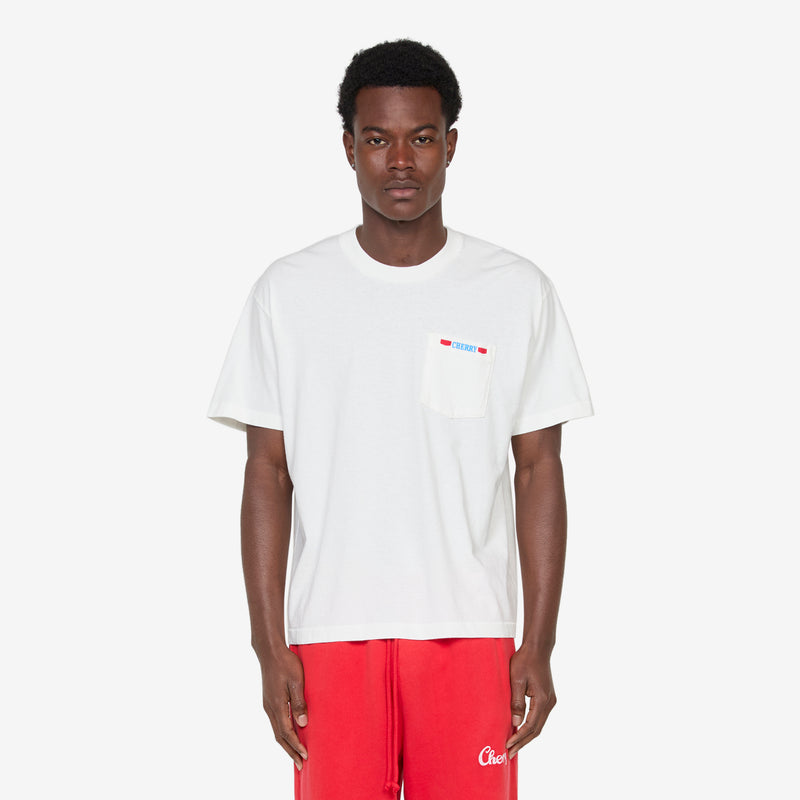 Pico Rivera Classic Pocket T-Shirt Vintage White Tees