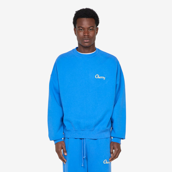 Best Quality Crewneck River Blue Jumpers