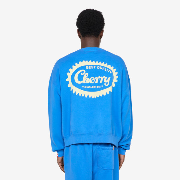 Best Quality Crewneck River Blue Jumpers