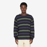 Crew Neck Matelot Off Black | Indigo | Uniform Green
