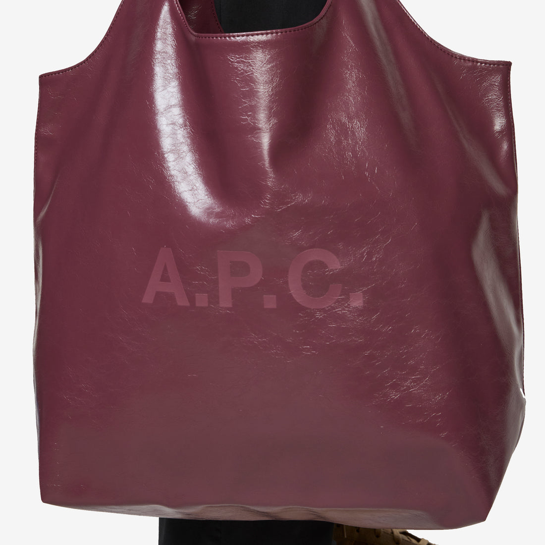 Ninon Tote Bag Cracked Blackberry Bags