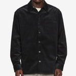 Malo Logo Overshirt Black