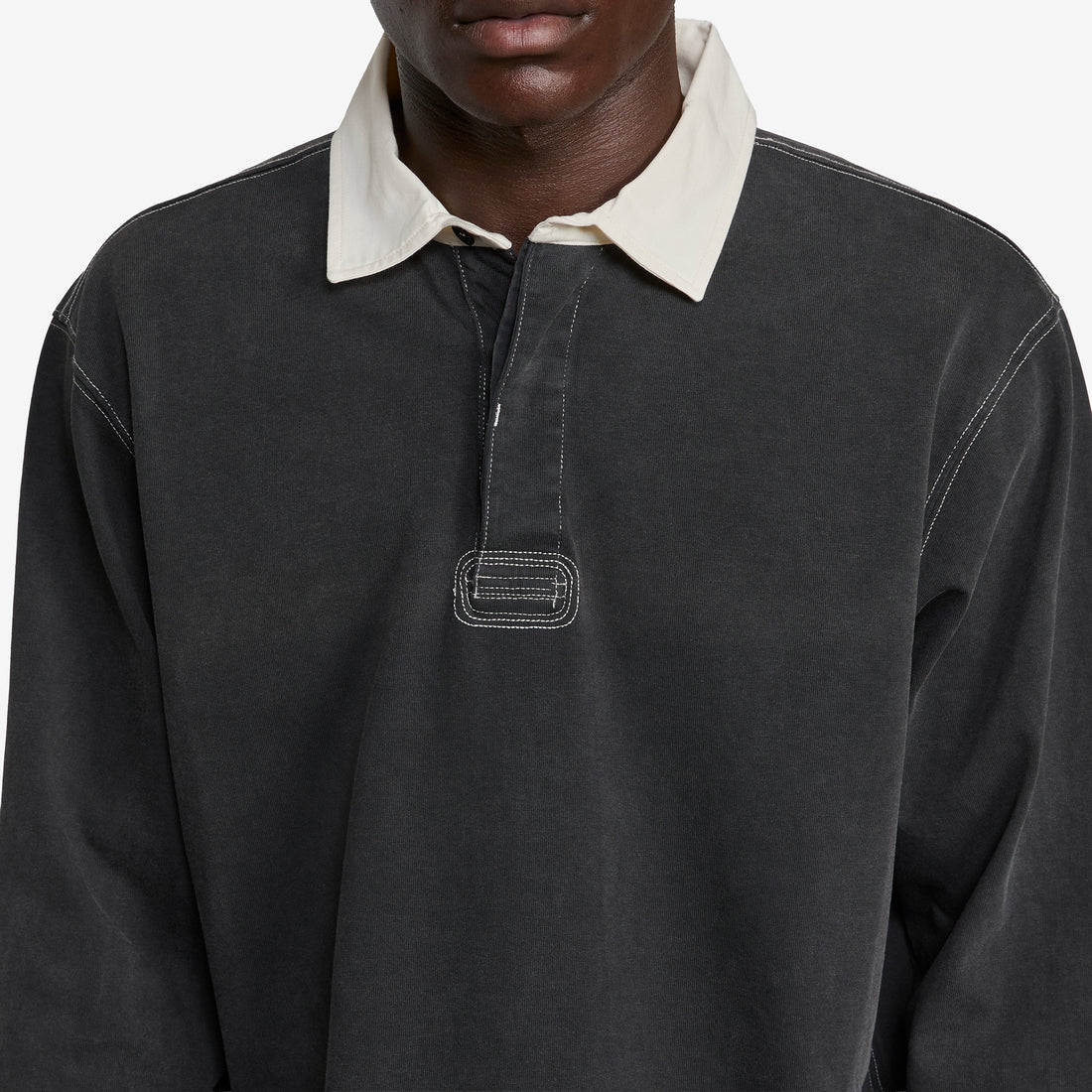 Rugby Longsleeve Black Tees