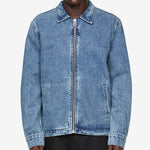 Denim Full Zip Jacket Stonewashed
