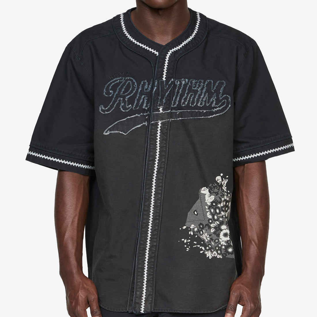NOMARHYTHM TEXTILE x Jersey Black | University Red | White Tees