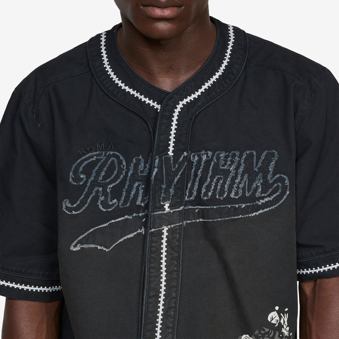 NOMARHYTHM TEXTILE x Jersey Black | University Red | White Tees