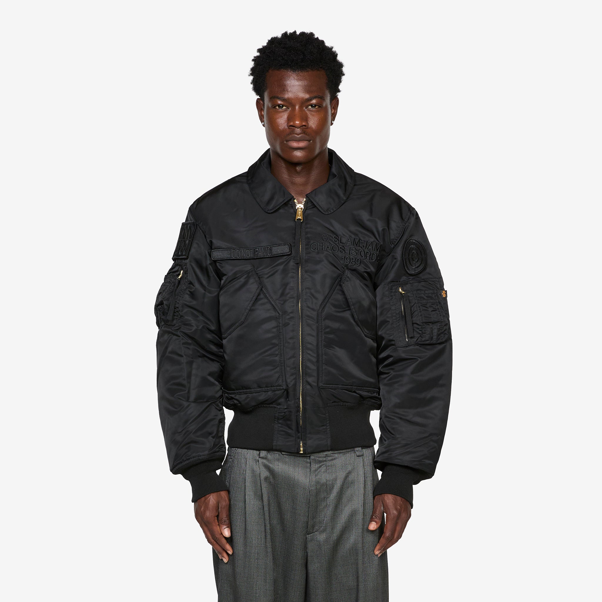 Alpha Industries x CWU-45 Bomber Black – Above The Clouds