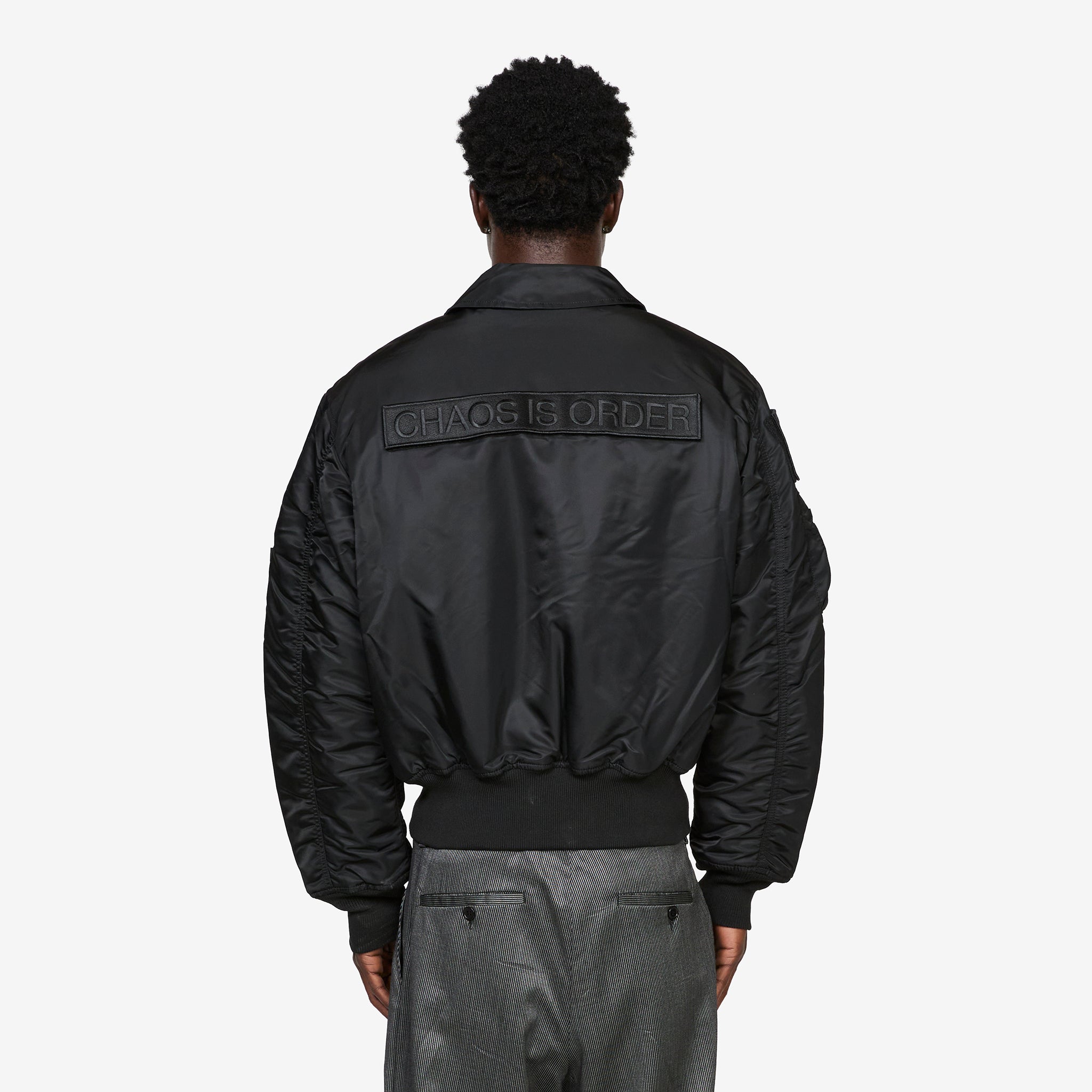 Alpha Industries x CWU-45 Bomber Black – Above The Clouds