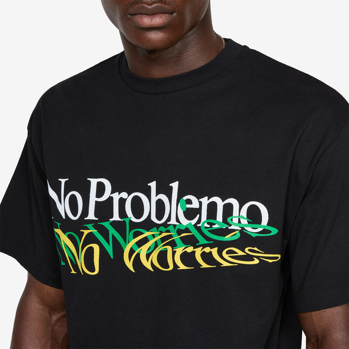 Above The Clouds x 'No Worries' T-Shirt Black