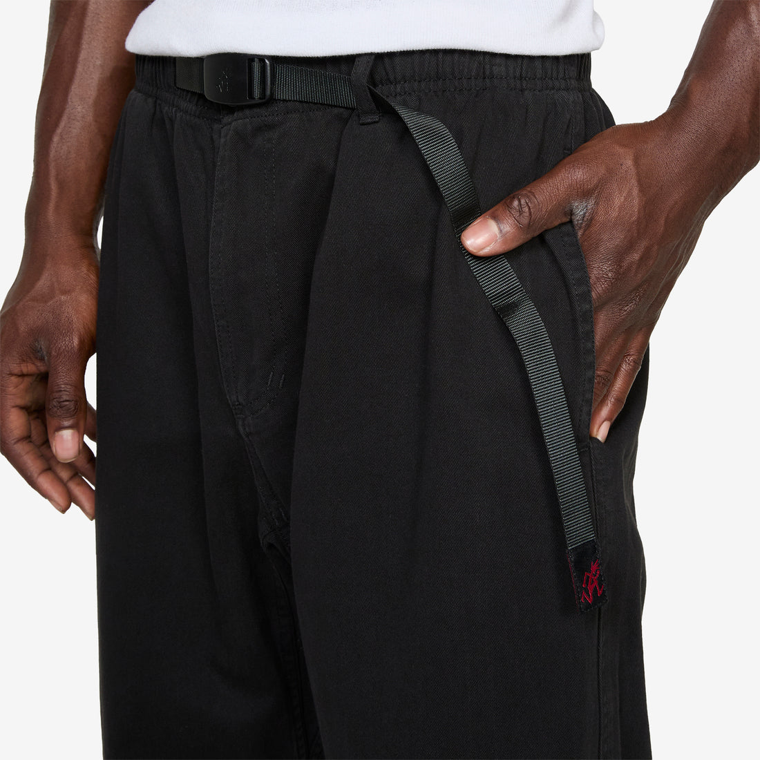 Gramicci Pant Straight Fit Black Pants