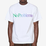 No Problemo Gradient T-Shirt White