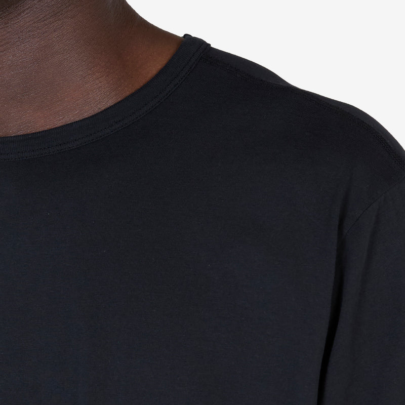 New Box T-Shirt Black Clean Jersey
