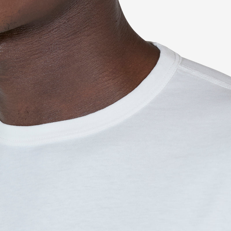 New Box T-Shirt White Clean Jersey
