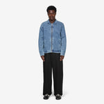 Denim Full Zip Jacket Stonewashed