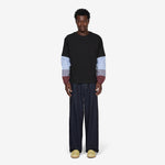 Tartan Heavyweight Longsleeve Black