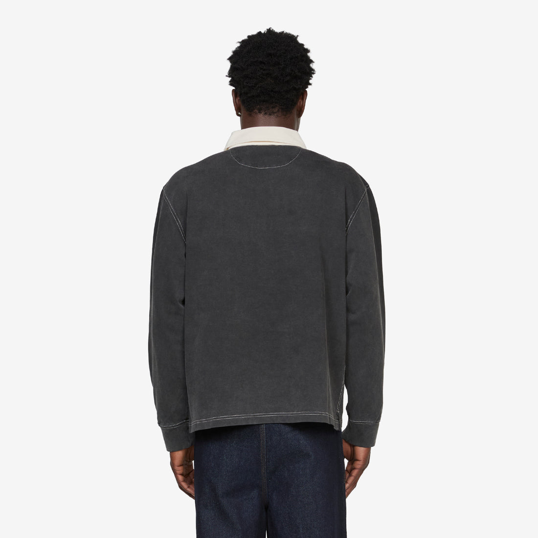 Rugby Longsleeve Black Tees