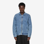 Denim Full Zip Jacket Stonewashed