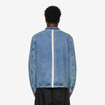 Denim Full Zip Jacket Stonewashed