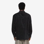 Malo Logo Overshirt Black
