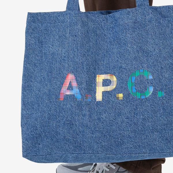 Diane Shopping Bag Washed Indigo