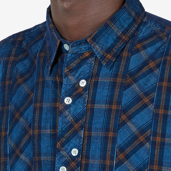 Don Fisherman Corduroy Shirt Blue