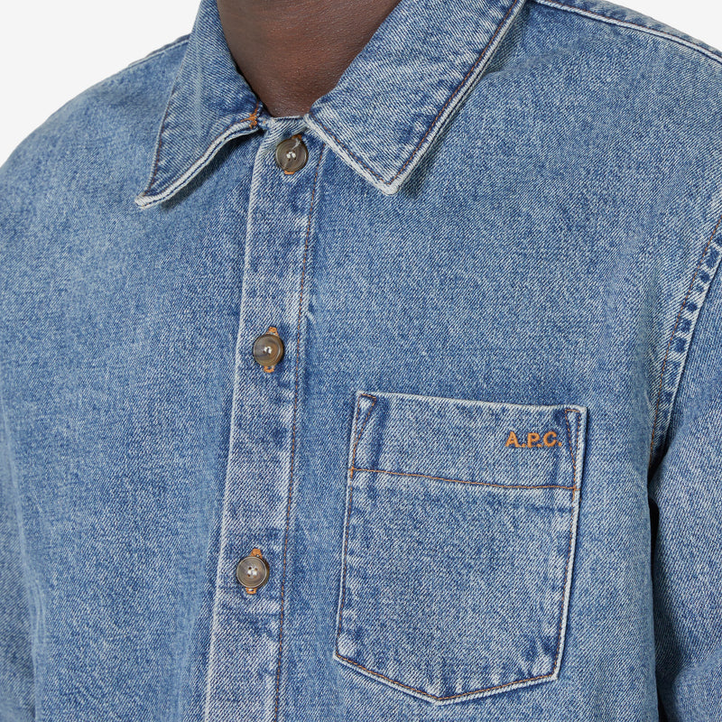 Vittorio Overshirt Light Blue