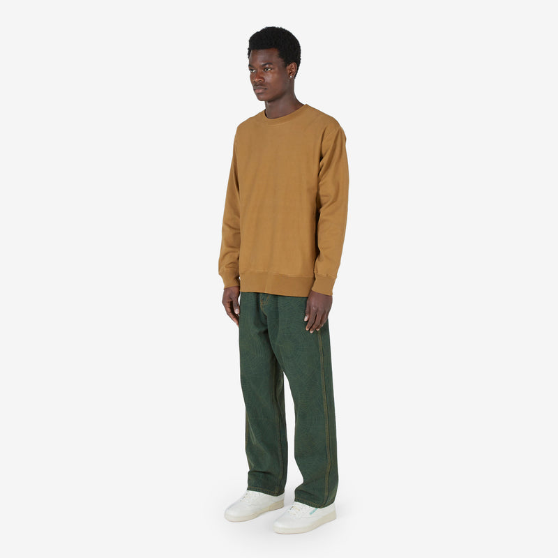 Fiore Jersey Crew Kelp Jumpers