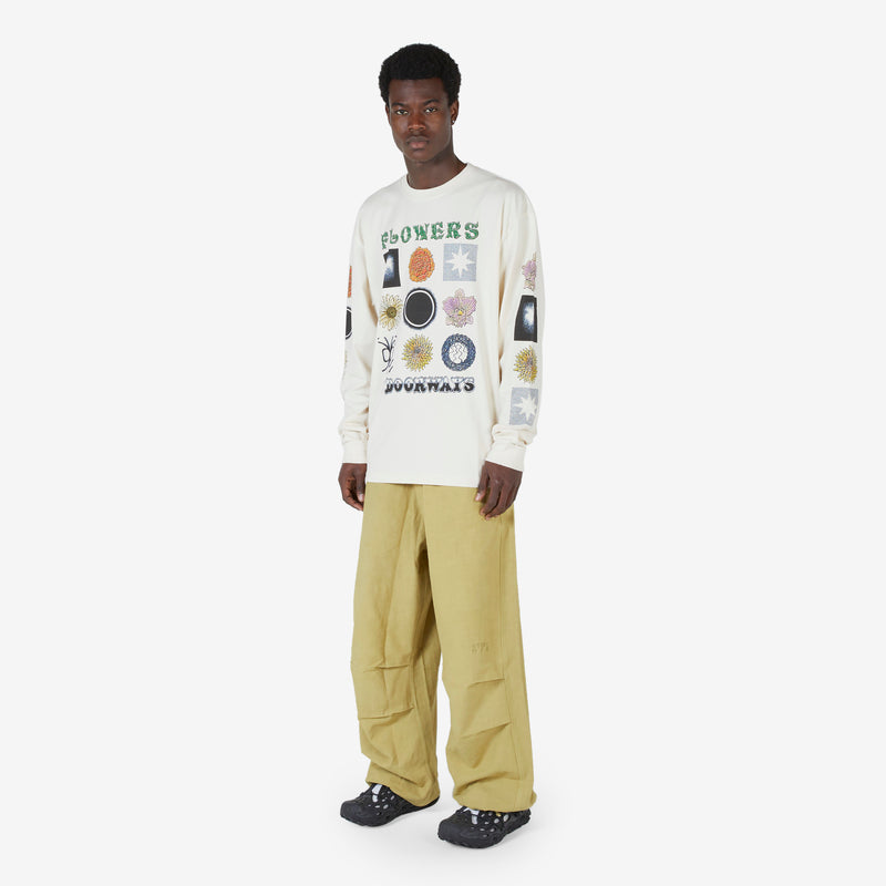 Grateful Longsleeve T-Shirt Flowers & Doorways