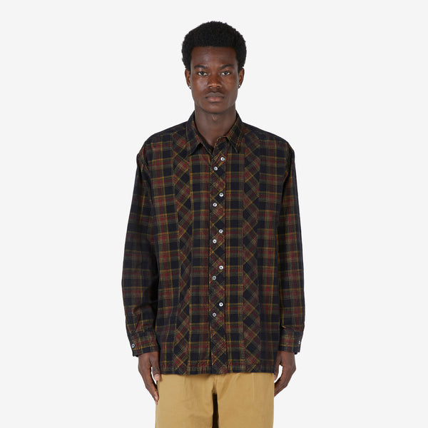 Don Fisherman Corduroy Shirt Black