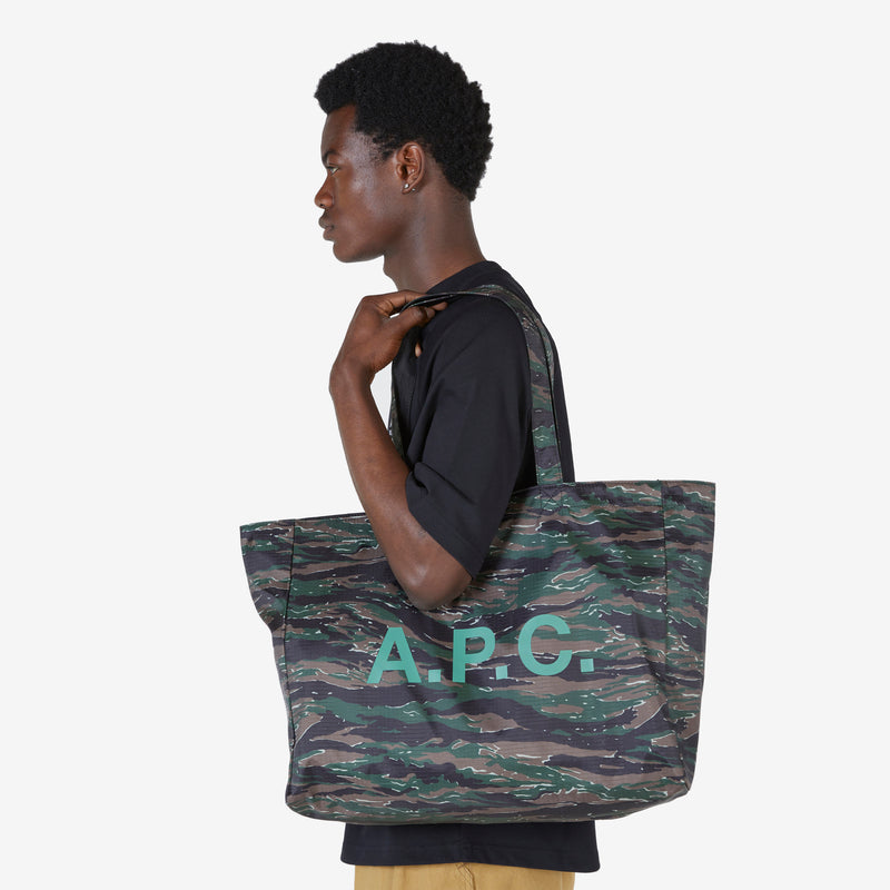Diane Shopping Bag Reversible Khaki