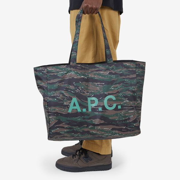 Diane Shopping Bag Reversible Khaki
