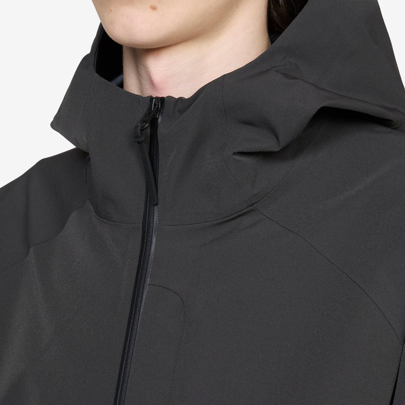 Arc 3L Shell Jacket Charcoal Black Jackets