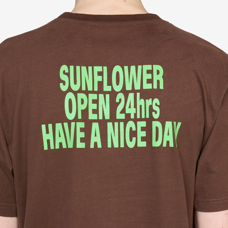 Easy Hours T-Shirt Brown Tees